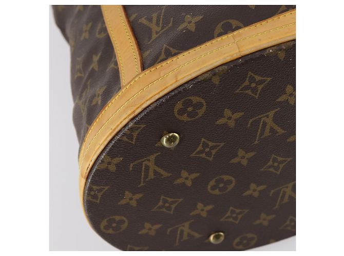LOUIS VUITTON Borsa a Spalla Monogram Bucket GM M42236 LV Auth 152014 Monogramma - vista 16