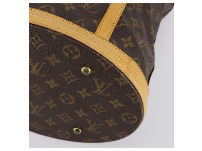 LOUIS VUITTON Borsa a Spalla Monogram Bucket GM M42236 LV Auth 152014 Monogramma - vista 9