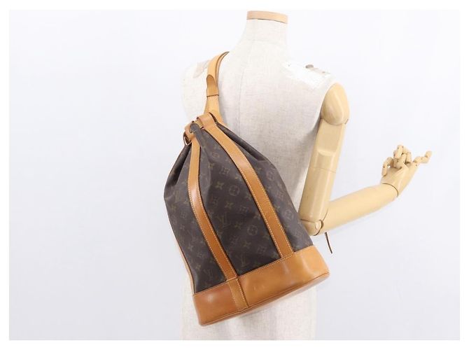 LOUIS VUITTON Borsa a Spalla Monogram Randonnee PM M42243 LV Auth 155147 Monogramma - vista 19
