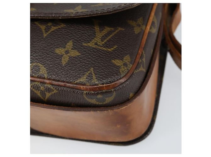 LOUIS VUITTON Borsa a Spalla Monogram Cartouchiere MM M51253 LV Auth BA8293 Monogramma - vista 14
