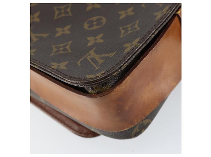 LOUIS VUITTON Borsa a Spalla Monogram Cartouchiere MM M51253 LV Auth BA8293 Monogramma - vista 17