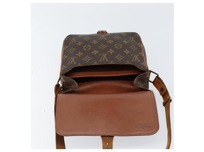 LOUIS VUITTON Borsa a Spalla Monogram Cartouchiere MM M51253 LV Auth BA8293 Monogramma - vista 19