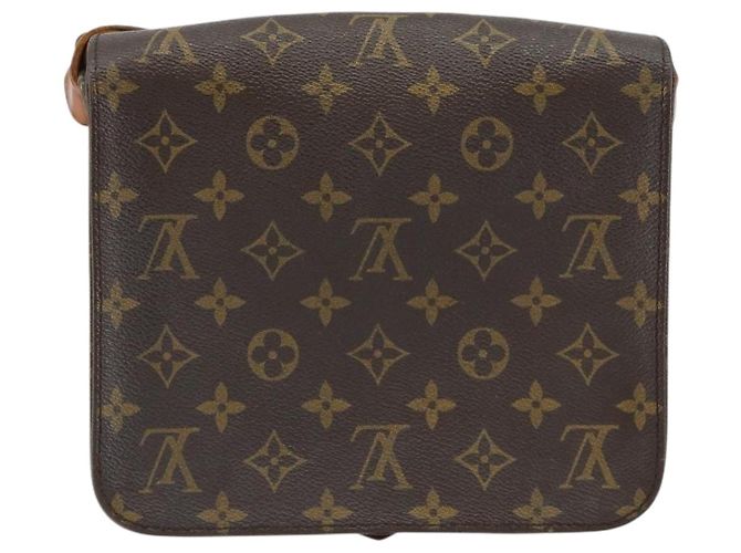 LOUIS VUITTON Borsa a Spalla Monogram Cartouchiere MM M51253 LV Auth BA8293 Monogramma - vista 2