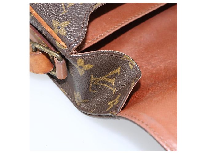 LOUIS VUITTON Borsa a Spalla Monogram Cartouchiere MM M51253 LV Auth BA8293 Monogramma - vista 20