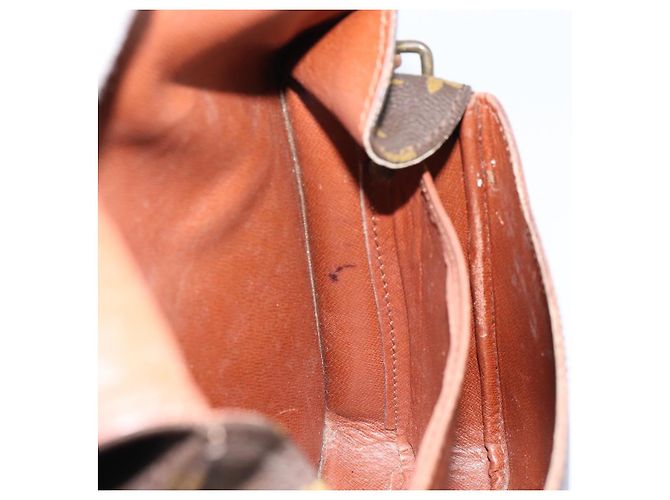 LOUIS VUITTON Borsa a Spalla Monogram Cartouchiere MM M51253 LV Auth BA8293 Monogramma - vista 22