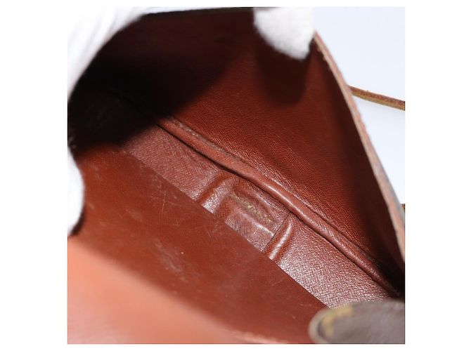 LOUIS VUITTON Borsa a Spalla Monogram Cartouchiere MM M51253 LV Auth BA8293 Monogramma - vista 24