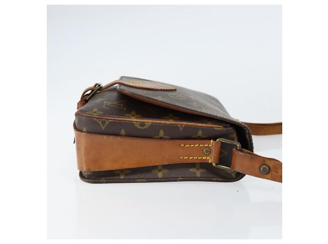 LOUIS VUITTON Borsa a Spalla Monogram Cartouchiere MM M51253 LV Auth BA8293 Monogramma - vista 3