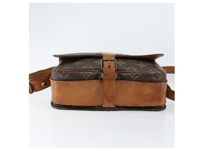 LOUIS VUITTON Borsa a Spalla Monogram Cartouchiere MM M51253 LV Auth BA8293 Monogramma - vista 5