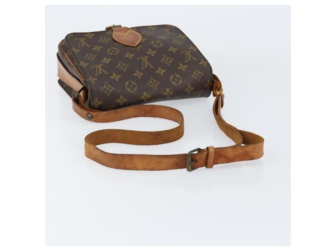 LOUIS VUITTON Borsa a Spalla Monogram Cartouchiere MM M51253 LV Auth BA8293 Monogramma - vista 7