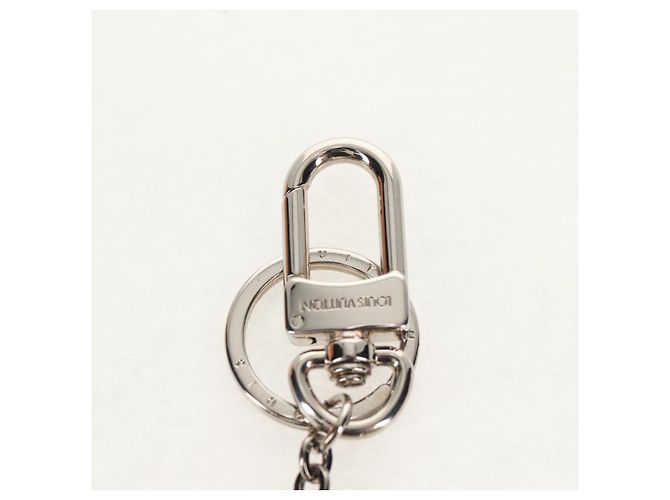 LOUIS VUITTON Mahina Portachiavi Modalità Volo Pouch Charm M00542 LV Auth 154957M Beige - vista 9