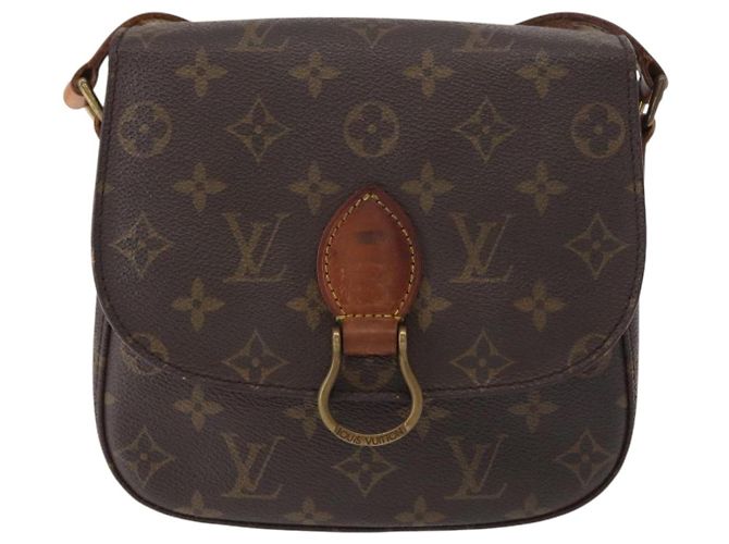 LOUIS VUITTON Borsa a Spalla Monogram Saint Cloud MM M51243 LV Auth BA7580 Monogramma - vista 13