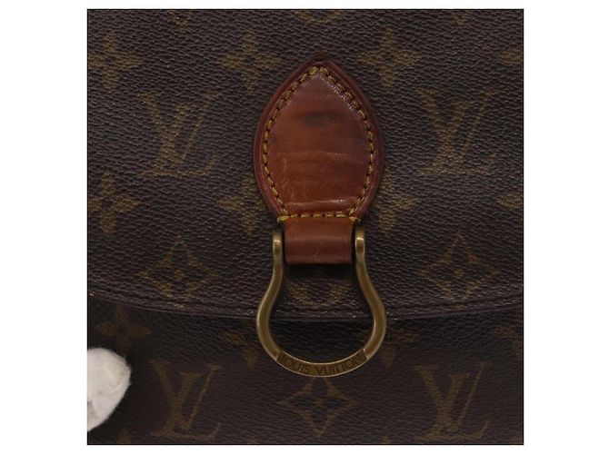 LOUIS VUITTON Borsa a Spalla Monogram Saint Cloud MM M51243 LV Auth BA7580 Monogramma - vista 19