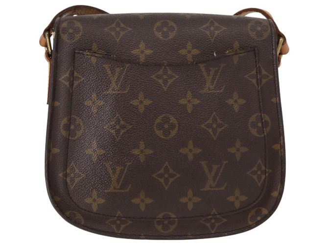 LOUIS VUITTON Borsa a Spalla Monogram Saint Cloud MM M51243 LV Auth BA7580 Monogramma - vista 2