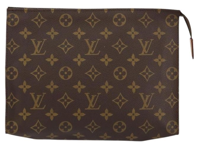 LOUIS VUITTON Poche Toilette Monogram 26 M47542 LV Auth 155182 Monogramma - vista 13