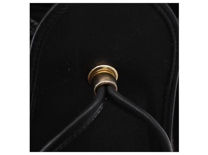 Saint Laurent Borsa a Spalla in PVC Pelle Grigia Oro Auth bs31404 Marrone D'oro - vista 14