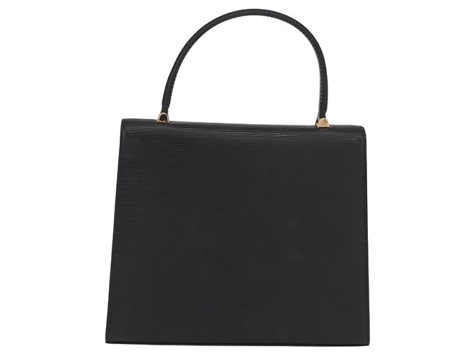 LOUIS VUITTON Borsa a Mano Epi Malesherbes Nera M52372 LV Auth ka424 Nero - vista 2