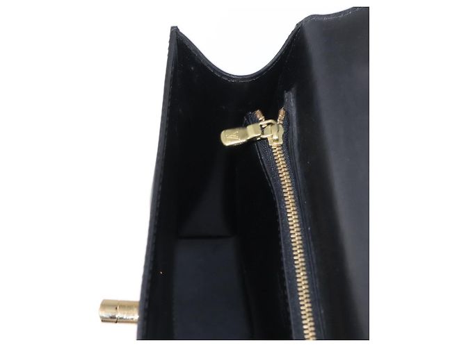 LOUIS VUITTON Borsa a Mano Epi Malesherbes Nera M52372 LV Auth ka424 Nero - vista 21