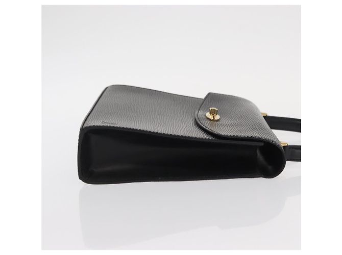 LOUIS VUITTON Borsa a Mano Epi Malesherbes Nera M52372 LV Auth ka424 Nero - vista 3