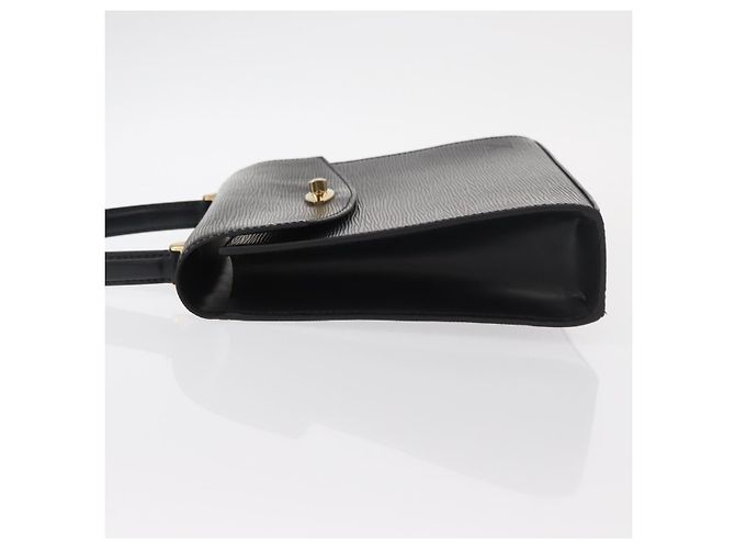 LOUIS VUITTON Borsa a Mano Epi Malesherbes Nera M52372 LV Auth ka424 Nero - vista 4