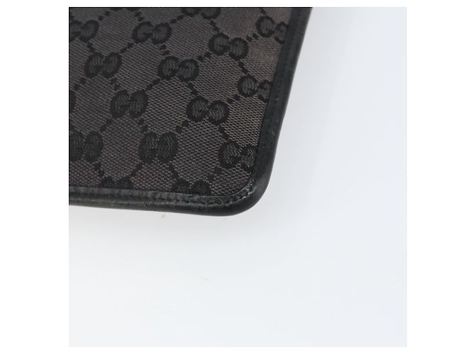 Borsa a Spalla GG Canvas Gucci Marrone Argento 019 0348 Auth 153116 - vista 12