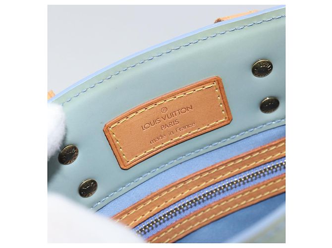 LOUIS VUITTON Monogram Vernis Reade PM Borsa a Mano Lavande M91220 LV Auth ep12221 - vista 10