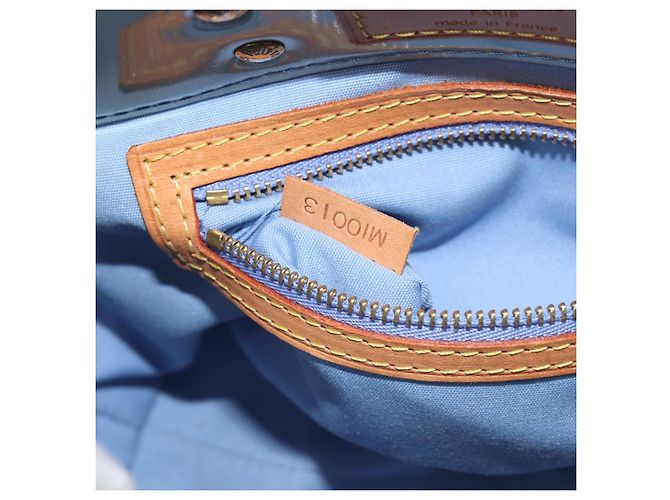 LOUIS VUITTON Monogram Vernis Reade PM Borsa a Mano Lavande M91220 LV Auth ep12221 - vista 12