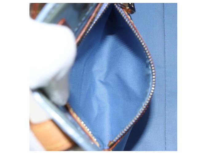 LOUIS VUITTON Monogram Vernis Reade PM Borsa a Mano Lavande M91220 LV Auth ep12221 - vista 21