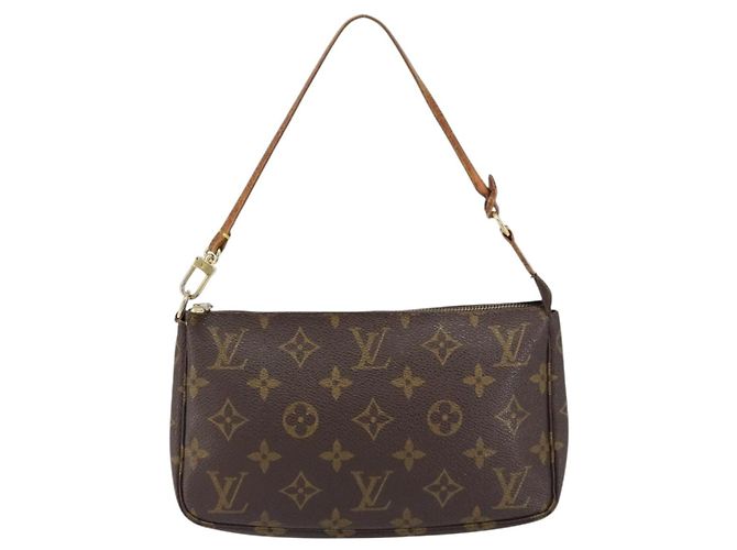 LOUIS VUITTON Pochette Accessoires Monogram M51980 LV Auth 156611 Monogramma - vista 13