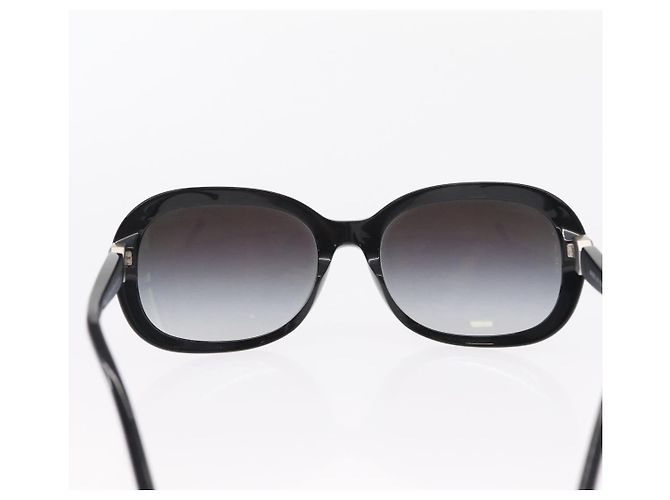 Gafas de sol CHANEL de plástico Negro CC Auth ka958 - vista 3