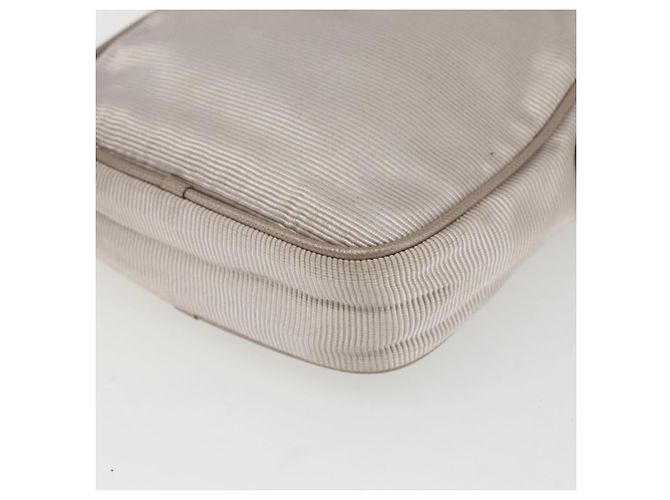 Borsa a spalla Vala in nylon beige oro Auth 159964 di Salvatore Ferragamo D'oro - vista 12