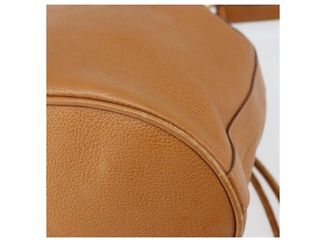 Gucci Borsa a Spalla in Pelle Marrone Oro Auth 151505 D'oro - vista 12