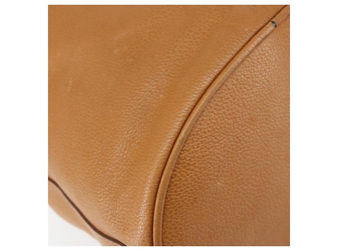 Gucci Borsa a Spalla in Pelle Marrone Oro Auth 151505 D'oro - vista 13