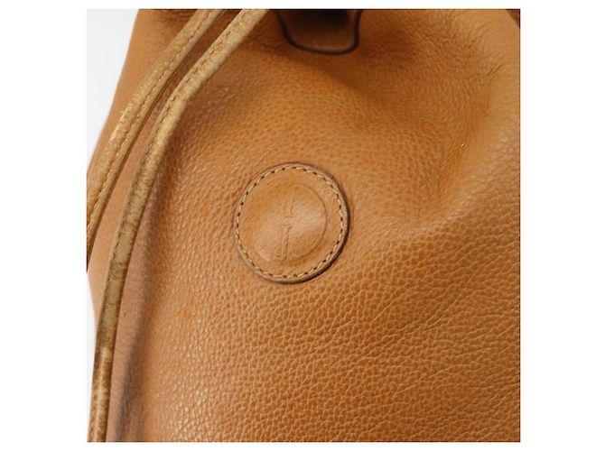 Gucci Borsa a Spalla in Pelle Marrone Oro Auth 151505 D'oro - vista 15