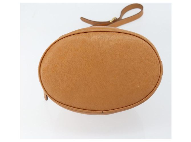 Gucci Borsa a Spalla in Pelle Marrone Oro Auth 151505 D'oro - vista 9