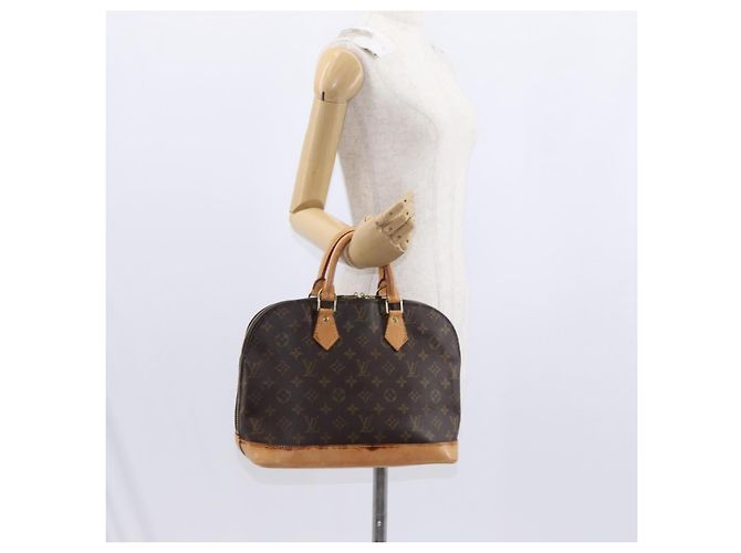 LOUIS VUITTON Borsa a Mano Monogram Alma M51130 LV Auth BA8904 Monogramma - vista 21