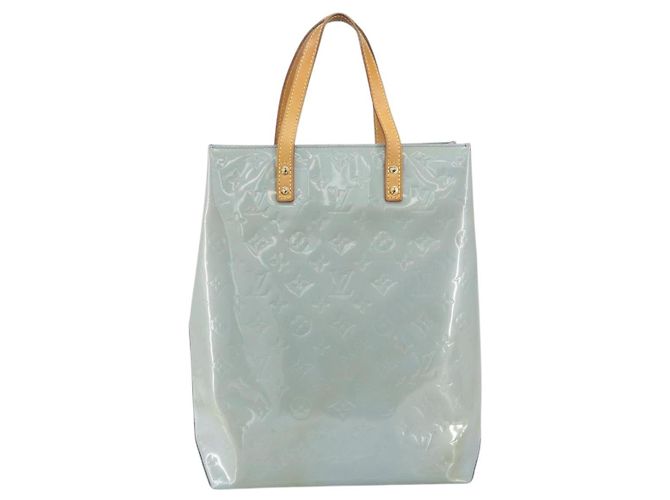 LOUIS VUITTON Monogram Vernis Reade MM Borsa a Mano Lavanda M91226 LV Auth 159710 - vista 13