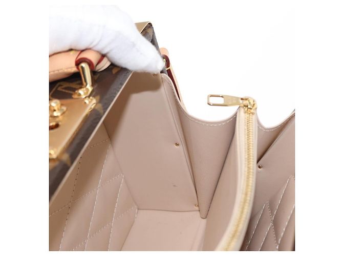 LOUIS VUITTON Borsa a Mano Monogram Petite Vallees 2way M20468 LV Auth 157427SM Monogramma - vista 25