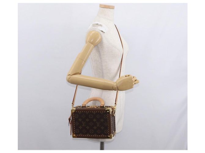 LOUIS VUITTON Borsa a Mano Monogram Petite Vallees 2way M20468 LV Auth 157427SM Monogramma - vista 33