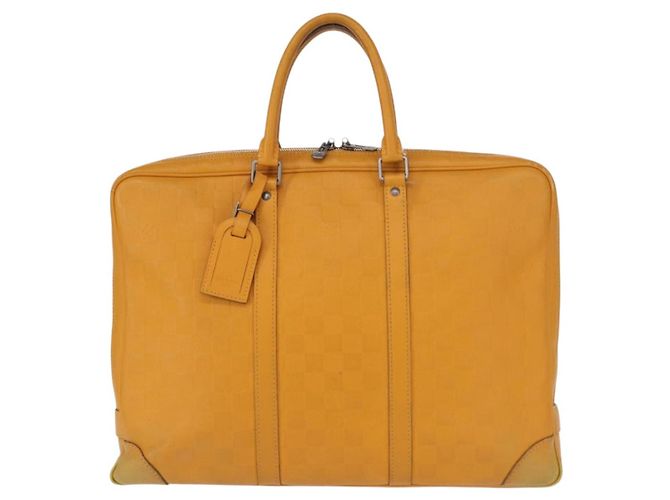 LOUIS VUITTON Borsa Porta Documenti da Viaggio Damier Infini Solar N41218 Auth 156542 - vista 13