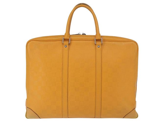 LOUIS VUITTON Borsa Porta Documenti da Viaggio Damier Infini Solar N41218 Auth 156542 - vista 2