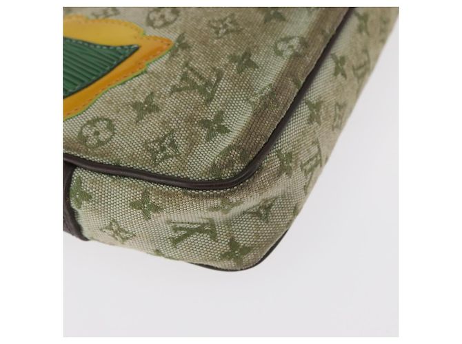 LOUIS VUITTON Mini Tale de Fe Pochette Accessorio Pouch Khaki M92274 Auth bs32023 Cachi - vista 14