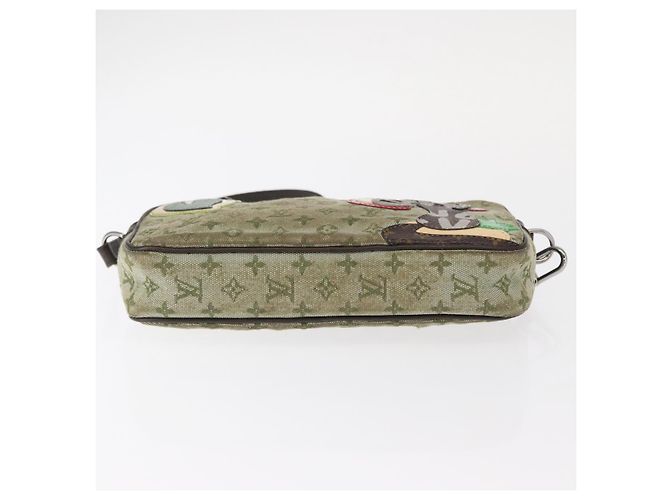 LOUIS VUITTON Mini Tale de Fe Pochette Accessorio Pouch Khaki M92274 Auth bs32023 Cachi - vista 5