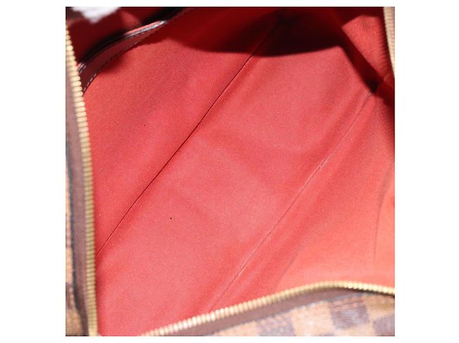 LOUIS VUITTON Borsa a Spalla Naviglio Damier Ebene N45255 LV Auth BA8745 - vista 11
