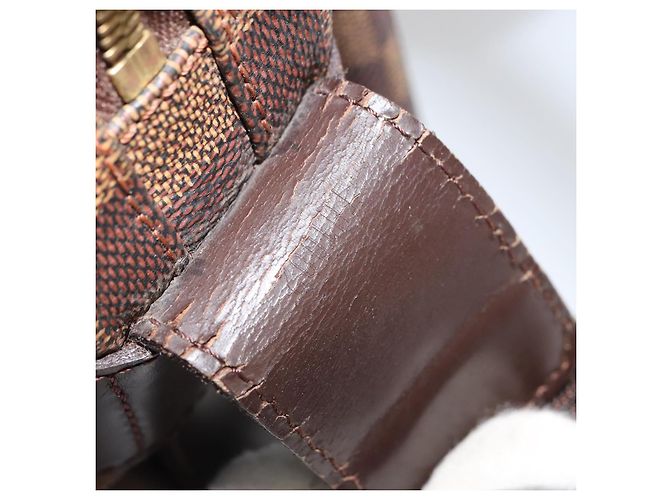 LOUIS VUITTON Borsa a Spalla Naviglio Damier Ebene N45255 LV Auth BA8745 - vista 12