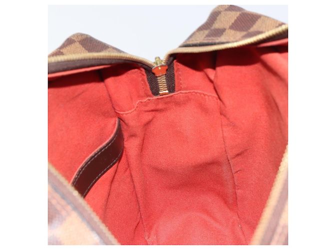 LOUIS VUITTON Borsa a Spalla Naviglio Damier Ebene N45255 LV Auth BA8745 - vista 21
