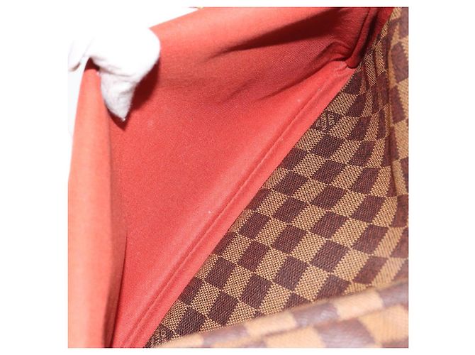 LOUIS VUITTON Borsa a Spalla Naviglio Damier Ebene N45255 LV Auth BA8745 - vista 24