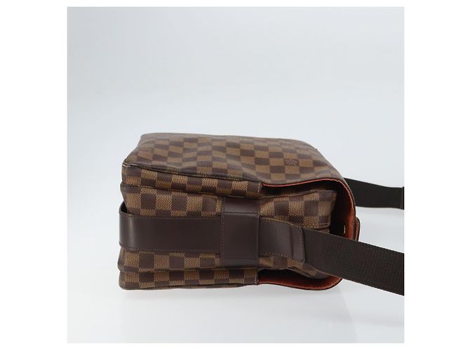 LOUIS VUITTON Borsa a Spalla Naviglio Damier Ebene N45255 LV Auth BA8745 - vista 3