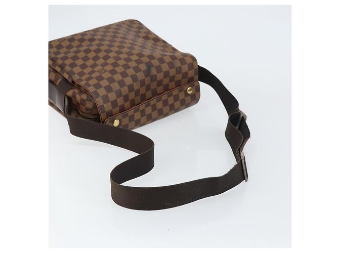 LOUIS VUITTON Borsa a Spalla Naviglio Damier Ebene N45255 LV Auth BA8745 - vista 7