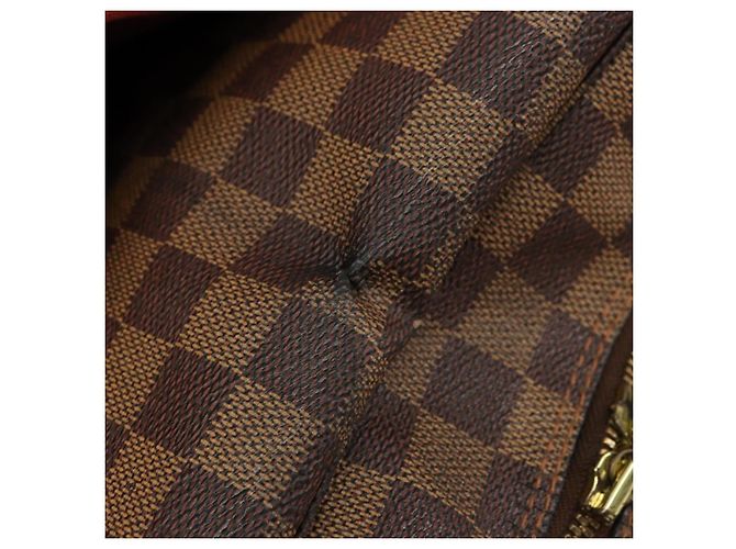 LOUIS VUITTON Borsa a Spalla Naviglio Damier Ebene N45255 LV Auth BA8745 - vista 9
