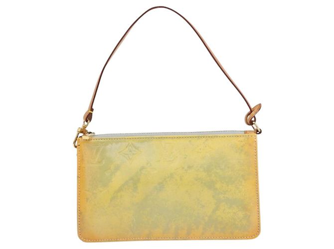 LOUIS VUITTON Monogram Vernis Lexington Bolsa de Accesorios Gris M91056 Auth ep12425 - vista 13